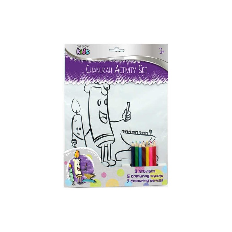 Hanukkah Colouring Set | All Judaica | Judaica