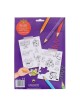 Hanukkah Color Your Own Magnet Art | All Judaica | Judaica