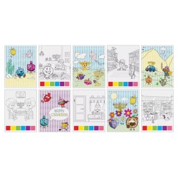 Hanukkah Magic Paint Sheets | All Judaica | Judaica