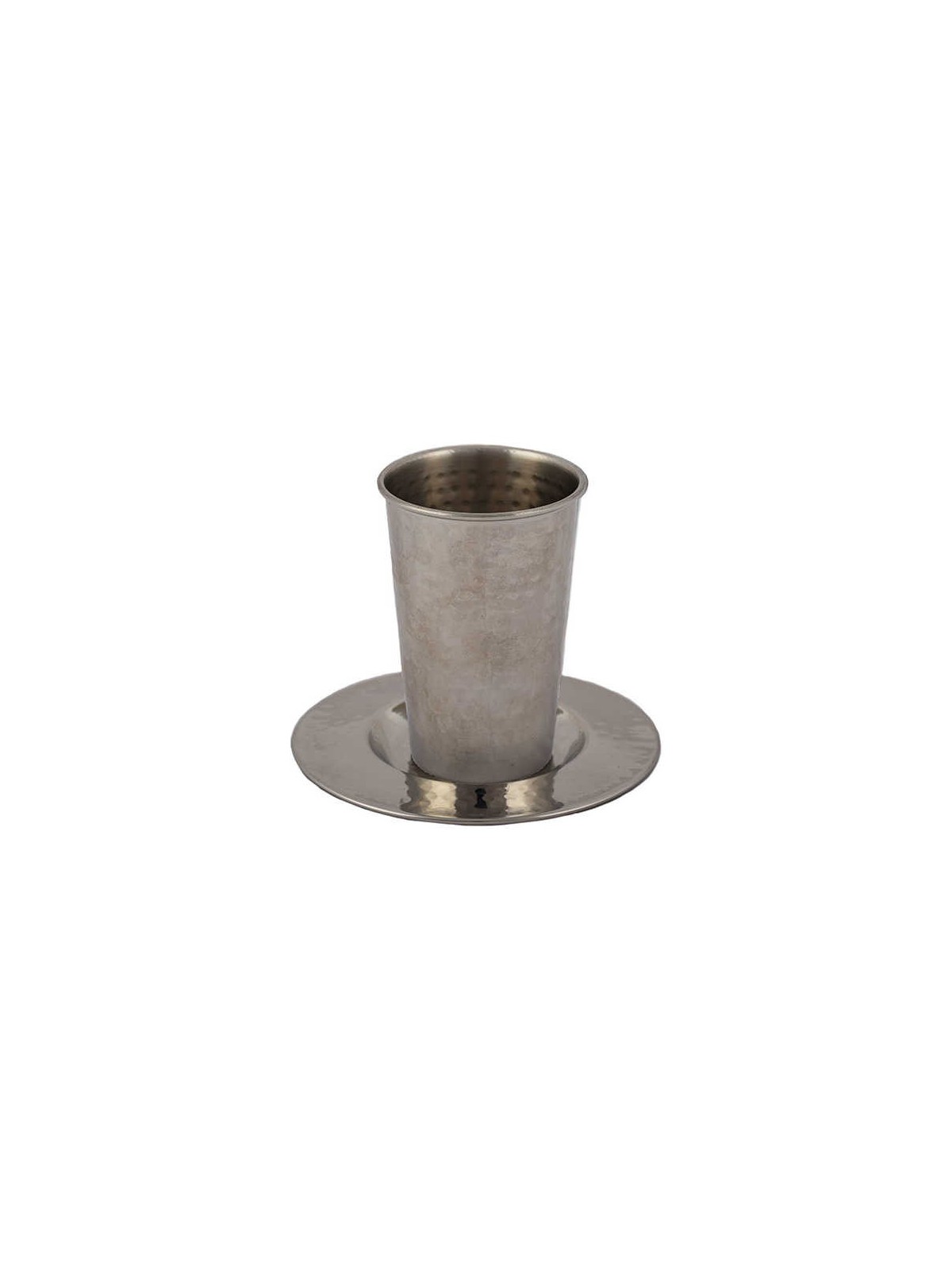 Stainless Steel Hammered Kiddush Cup By Yair Emanu | Kiddush Cups | Ju