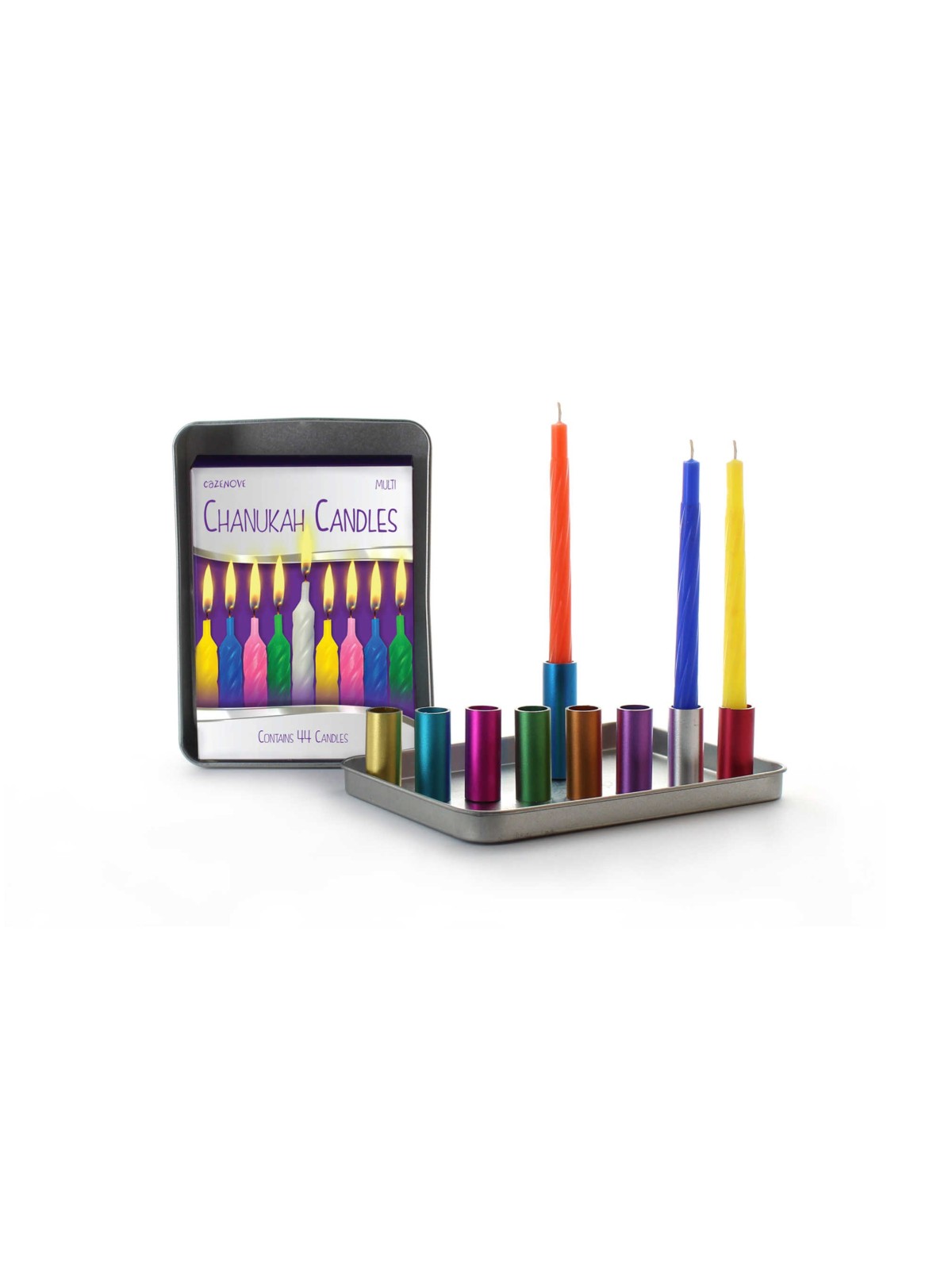 Magnetic Travel Menorah Kit With Candles | Hanukkah | Judaica