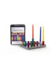 Magnetic Travel Menorah Kit With Candles | Hanukkah | Judaica