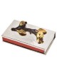 Small Stainless Steel Golden Pomegranate Matchbox  | Candle Holders |