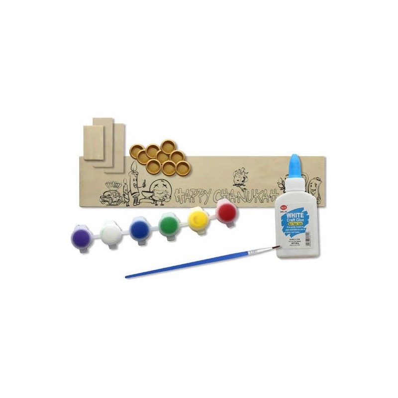 Create Your Own Wood Menorah | Hanukkah | Judaica