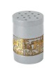 Silver Besamim Spice Box With Gold Jerusalem Overl | Havdalah Sets & S