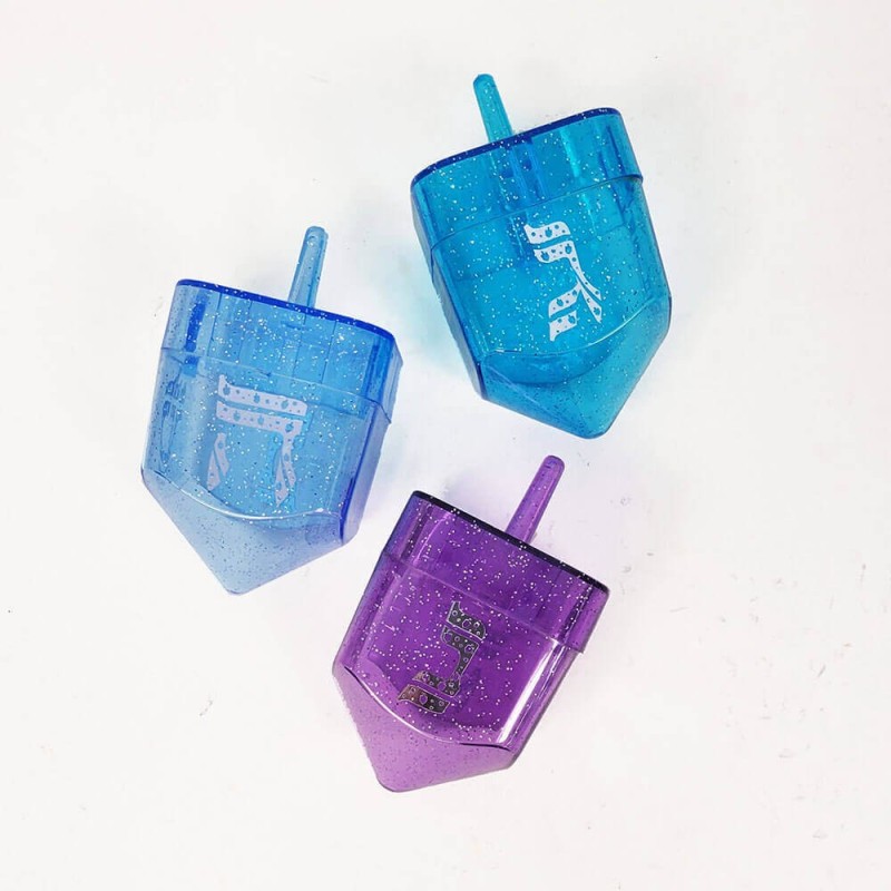 Multi-Color Fillable Dreidel | Hanukkah | Judaica