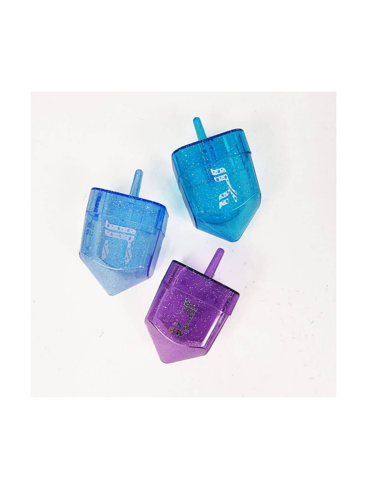 Multi-Color Fillable Dreidel | Hanukkah | Judaica