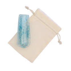 Aqua Blue Modern Wedding Breaking Glass & Bag by P | Wedding | Judaica