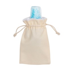 Aqua Blue Modern Wedding Breaking Glass & Bag by P | Wedding | Judaica