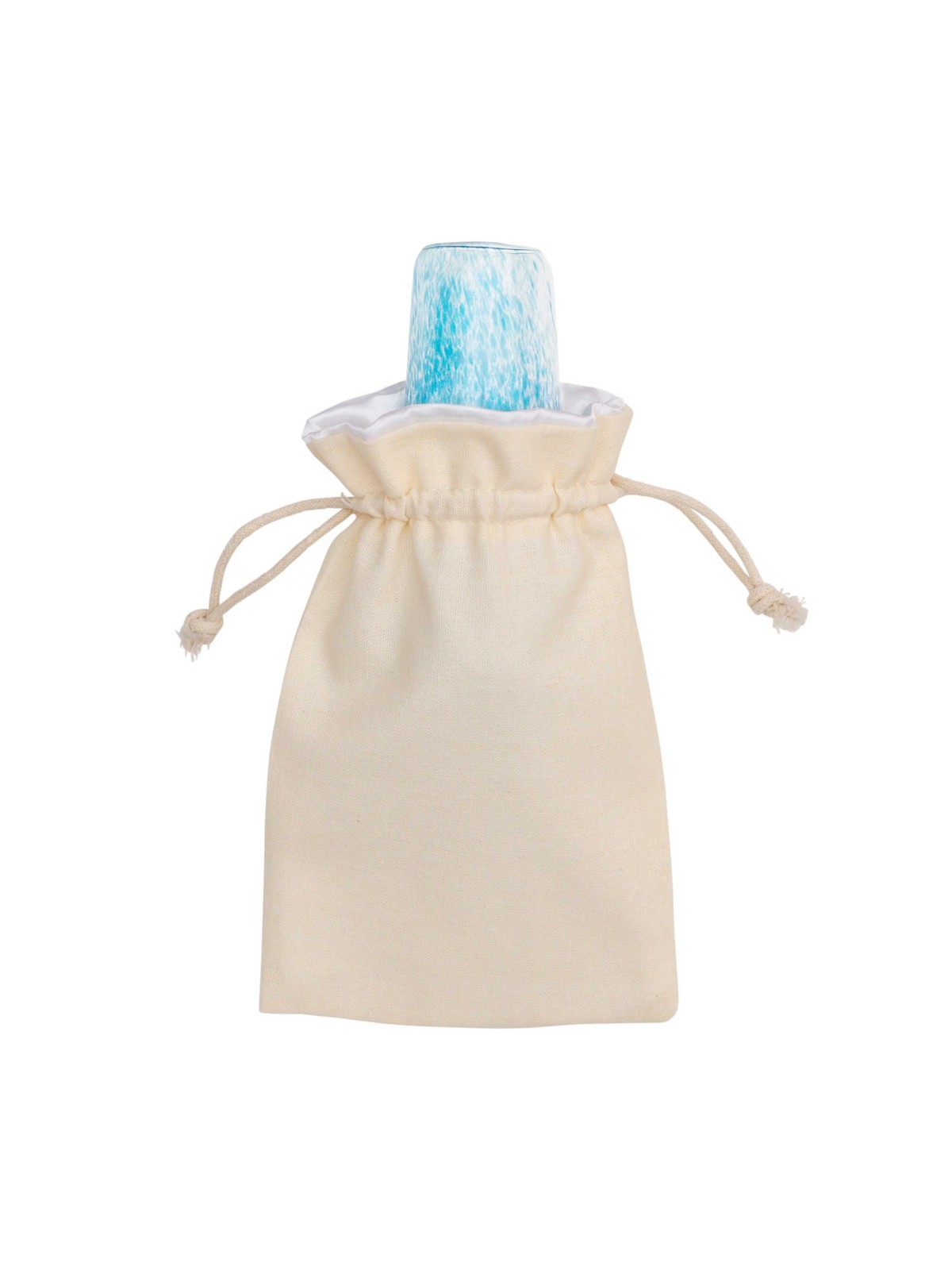 Aqua Blue Modern Wedding Breaking Glass & Bag by P | Wedding | Judaica