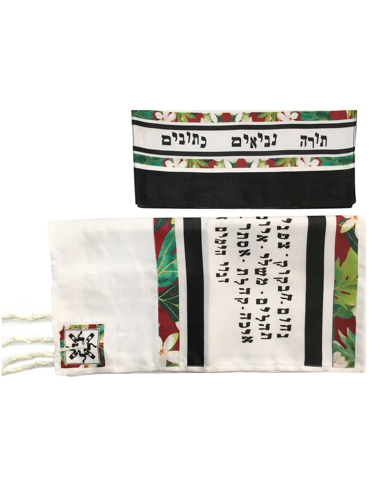 Red 39 Names Tallit by Pardes Designs | Tallit/Tallis | Judaica
