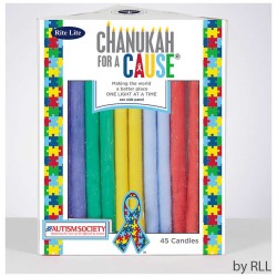 Hanukkah For A Cause - Candles For Autism - Multic | Hanukkah | Judaic