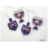Battery Operated Hanukkah Hologram Light Set | Hanukkah | Judaica