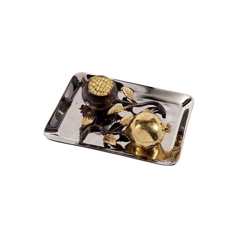 Golden Pomegranates Small Salt & Pepper Shakers Wi | Home Goods | Juda