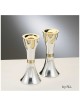Gold & Silver Tree Of Life Candlesticks 5.75" | Candle Holders | Judai