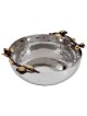 Round Golden Pomegranate Bowl - Large By Yair Eman | Home Goods | Juda