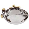 Round Golden Pomegranate Bowl - Medium By Yair Ema | Home Goods | Juda