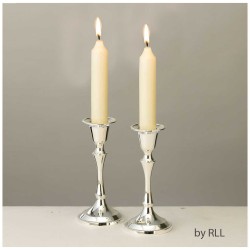 Silverplated Simple & Elegant Candlestick Set - Ta | Candle Holders |