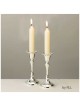Silverplated Simple & Elegant Candlestick Set - Ta | Candle Holders |