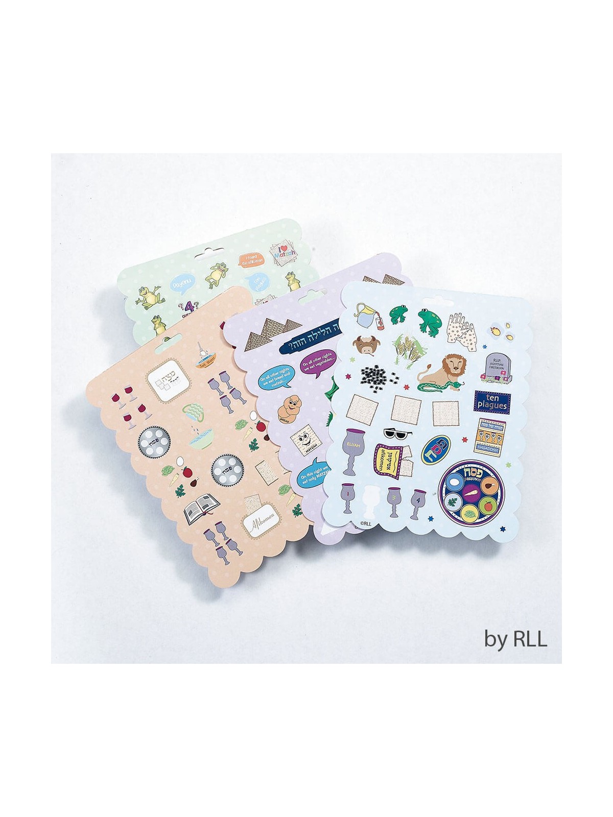 Passover 4 Page Sticker Book, 100+ stickers! | Passover | Judaica