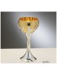 Gold & Silver Tree Of Life Stemmed Kiddush Cup | Kiddush Cups | Judaic