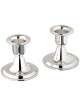 Silverplated Simple & Elegant Candlestick Set - Sh | Candle Holders |
