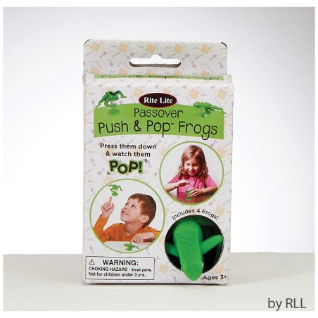 Passover Push & Pop Frogs | Passover | Judaica