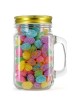 Happy Purim Mason Jar with Gold Lid | Home Goods | Judaica