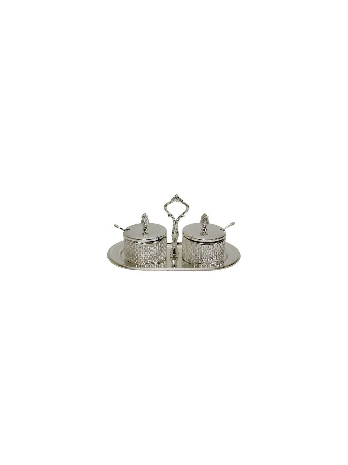 Matching Woven Design Glass and Silver Plated Deco | Home Goods | Juda
