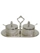Matching Woven Design Glass and Silver Plated Deco | Home Goods | Juda