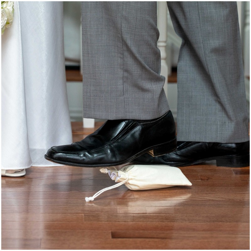 Mint Green Modern Wedding Breaking Glass Bag By Pr | Wedding | Judaica