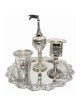 Ornate SIlver Plated Havdalah Set | Havdalah Sets & Spice Boxes | Juda