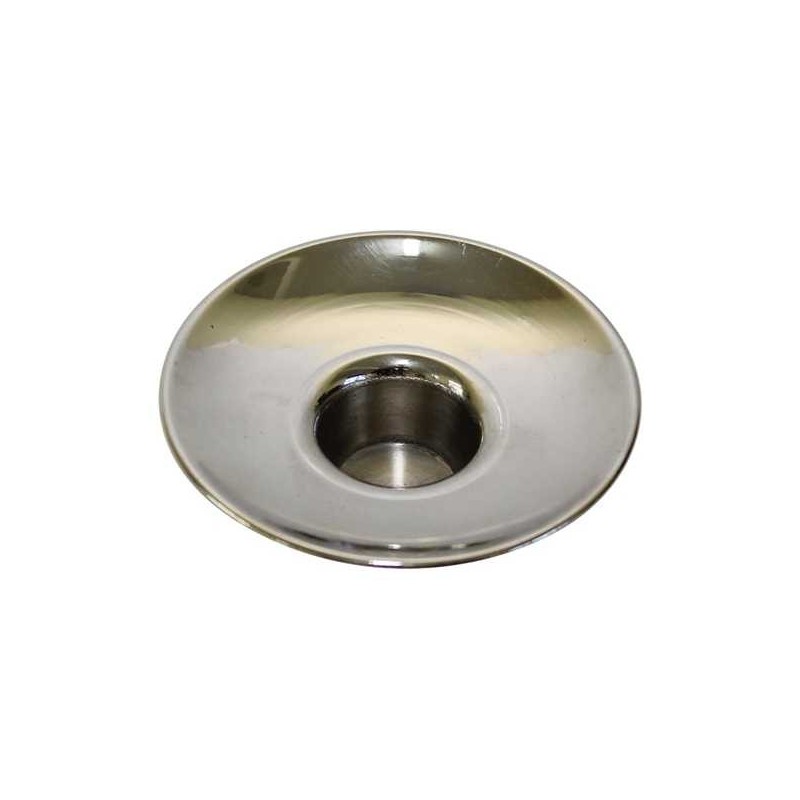 Nickel Shabbat Candle Drip Cups | Candle Holders | Judaica