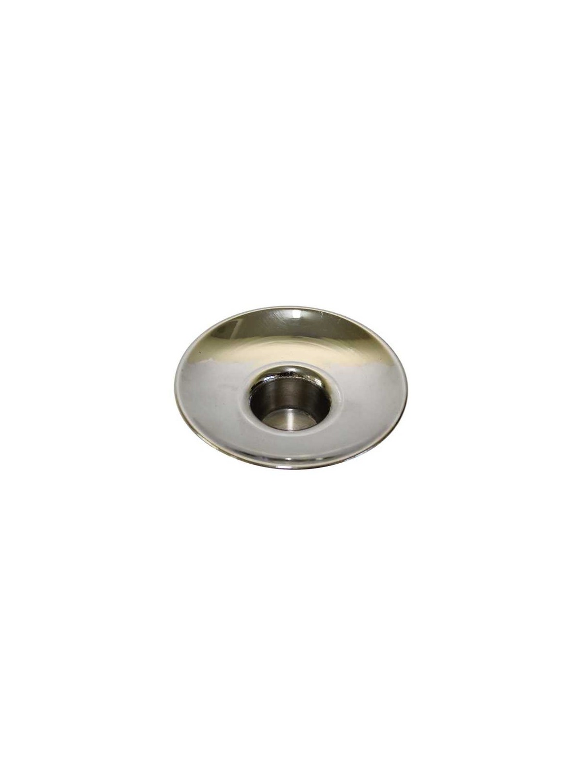 Nickel Shabbat Candle Drip Cups | Candle Holders | Judaica