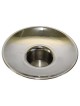 Nickel Shabbat Candle Drip Cups | Candle Holders | Judaica