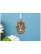 Crystaled Evil Eye Red Hamsa Wall Hanging | Art | Judaica
