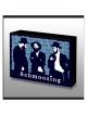 Hand Made 3 Jewish Hasids Schmoozing Wood Art Pane | Art | Judaica