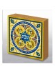 Hand Made Decorative Shabbat Blessing Art Wood Pan | Art | Judaica