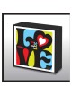 Hand Made Pop Art Love Decorated Wood Panel | Art | Judaica