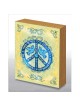 Hand Made Bridge & Peace Wood Panel | Art | Judaica