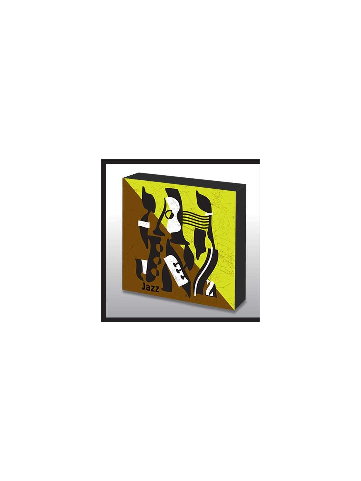 Hand Made Jazz Wood Panel | Art | Judaica