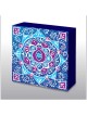 Hand Made Blue Decorative Love Mandala Wood Wall A | Art | Judaica