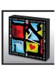 Pop Art Graphic LOVE Wall Clock | Home Goods | Judaica