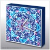 Blue Mandala Wall Clock | Home Goods | Judaica
