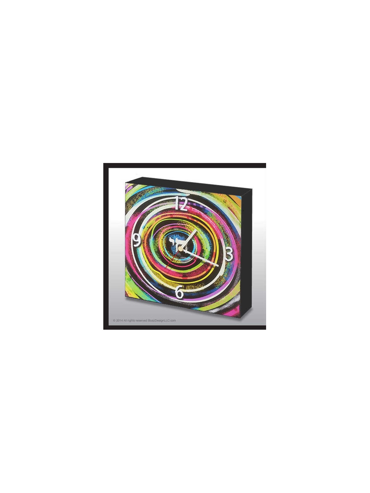 Hebrew Chai Analog Wall Clock | Home Goods | Judaica