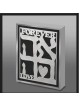 Hand Made LOVE Silver Paper Lasercut Wood Art Pane | Art | Judaica