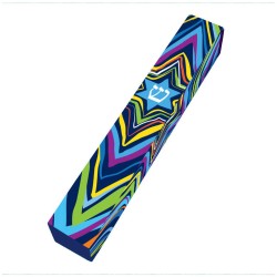 Star of David Burst Wood Mezuzah Case | Mezuzahs | Judaica