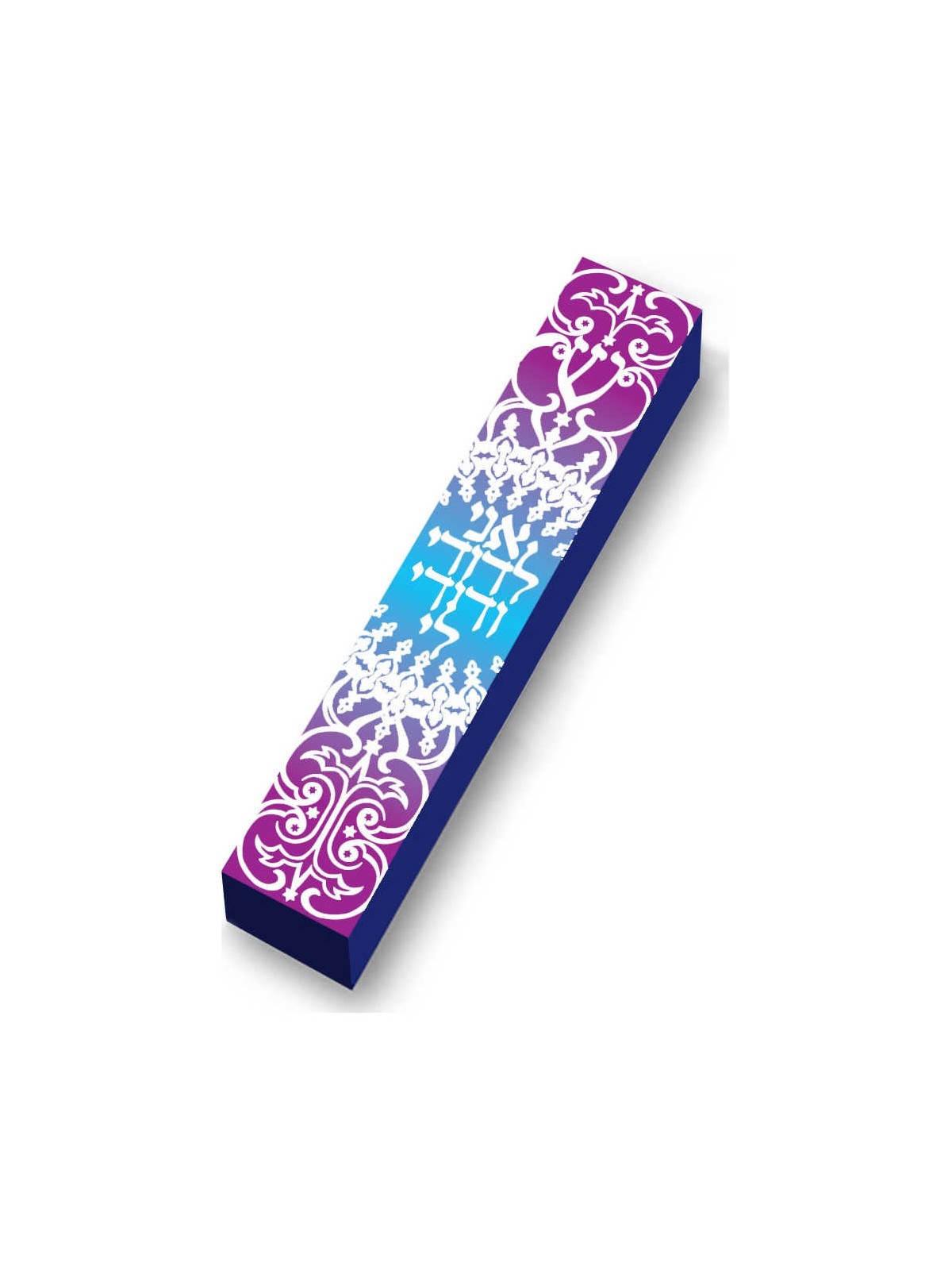 Ani Ledodi Wedding Mandala Wood Mezuzah Case | Mezuzahs | Judaica
