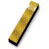 Bold Gold Geometric Wood Mezuzah Case | Mezuzahs | Judaica