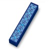 Blue Emuna Wood Mezuzah Case | Mezuzahs | Judaica